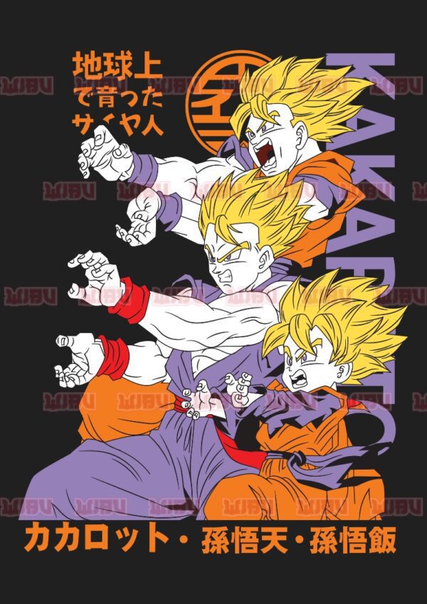 Dragon Ball Goku, Gohan, Goten