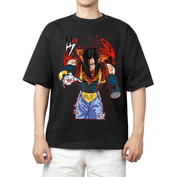 Áo thun Wibu Dragon Ball Android 17 Super