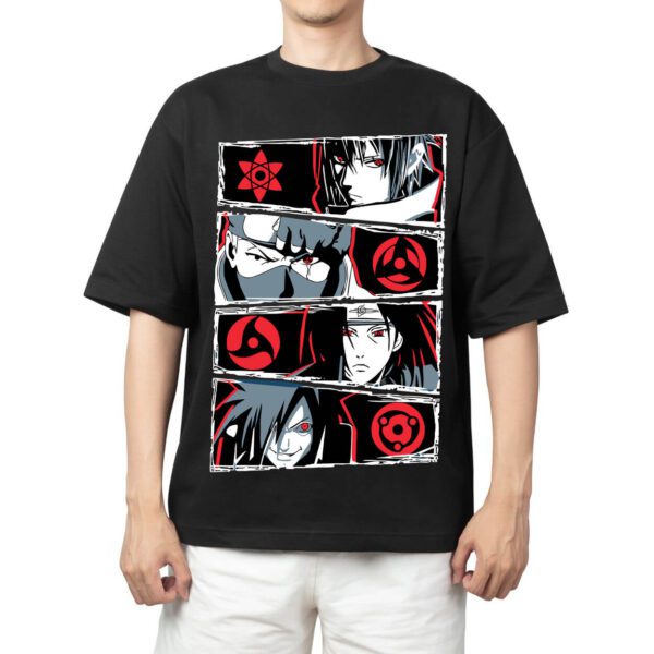 Áo thun Wibu Naruto Sharingan