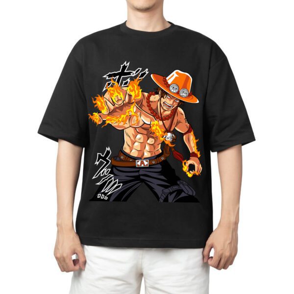 Áo thun Wibu One Piece Portgas D. Ace A5