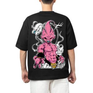 Áo thun Wibu Dragon Ball Majin Boo lưng