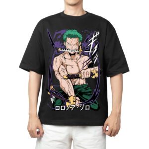 Áo thun Wibu One Piece Roronoa Zoro R6