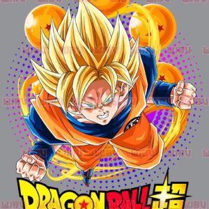 Áo thun Wibu Dragon Ball Super Son Goku 4 trắng