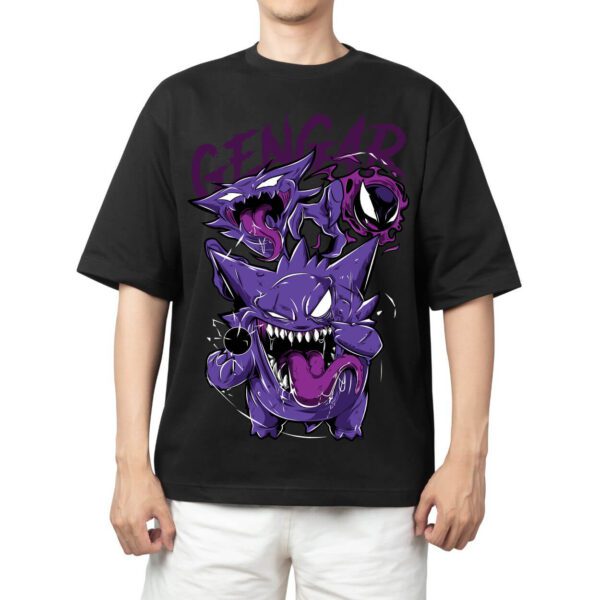 Áo thun Wibu Pokemon Gengar 2