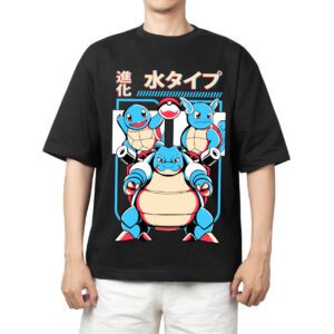 Áo thun Wibu Pokemon Squirtle 2