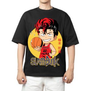 Áo thun Wibu Slam Dunk - Sakuragi Hanamichi 6