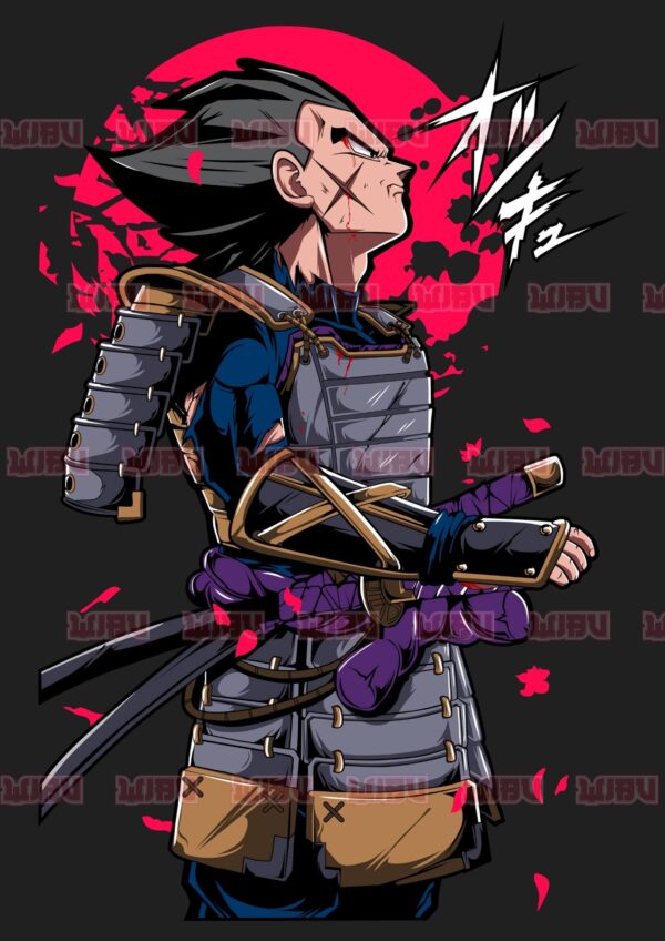 Dragon Ball Vegeta Samurai