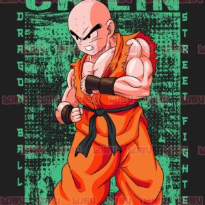 Dragon Ball x Street Fighter Krillin