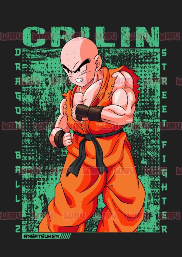 Dragon Ball x Street Fighter Krillin