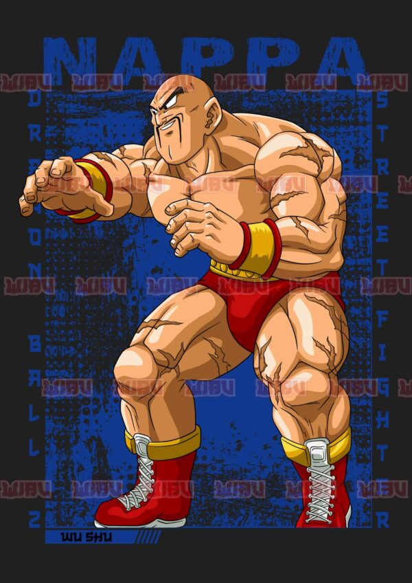 Dragon Ball x Street Fighter Nappa