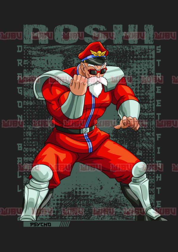 Dragon Ball x Street Fighter Roshi