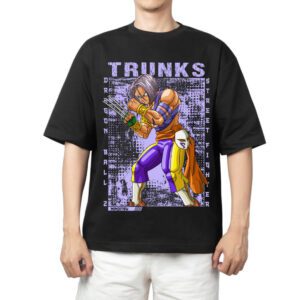 Áo thun Wibu Dragon Ball x Street Fighter Trunks