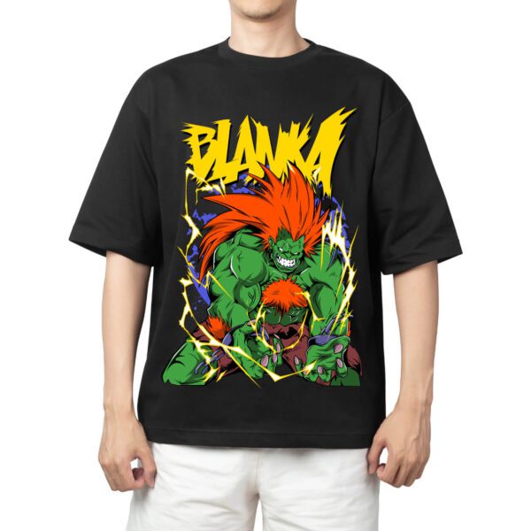 Áo thun Wibu Street Fighter Blanka 2