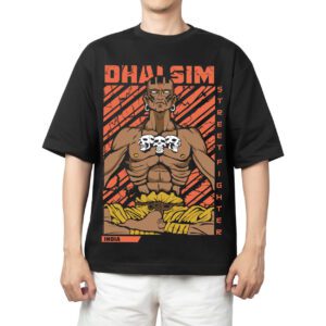 Áo thun Wibu Street Fighter Dhalsim