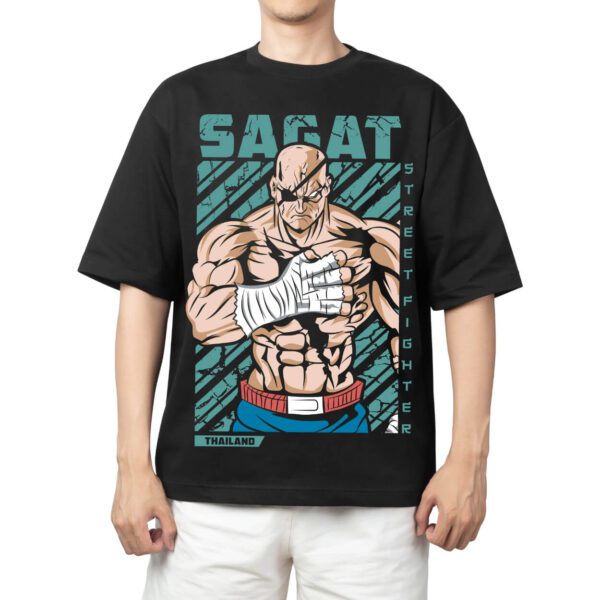 Áo thun Wibu Street Fighter Sagat