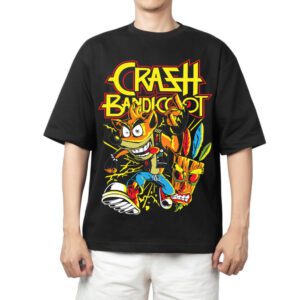 Áo thun Wibu Video Game Crash Bandicoot