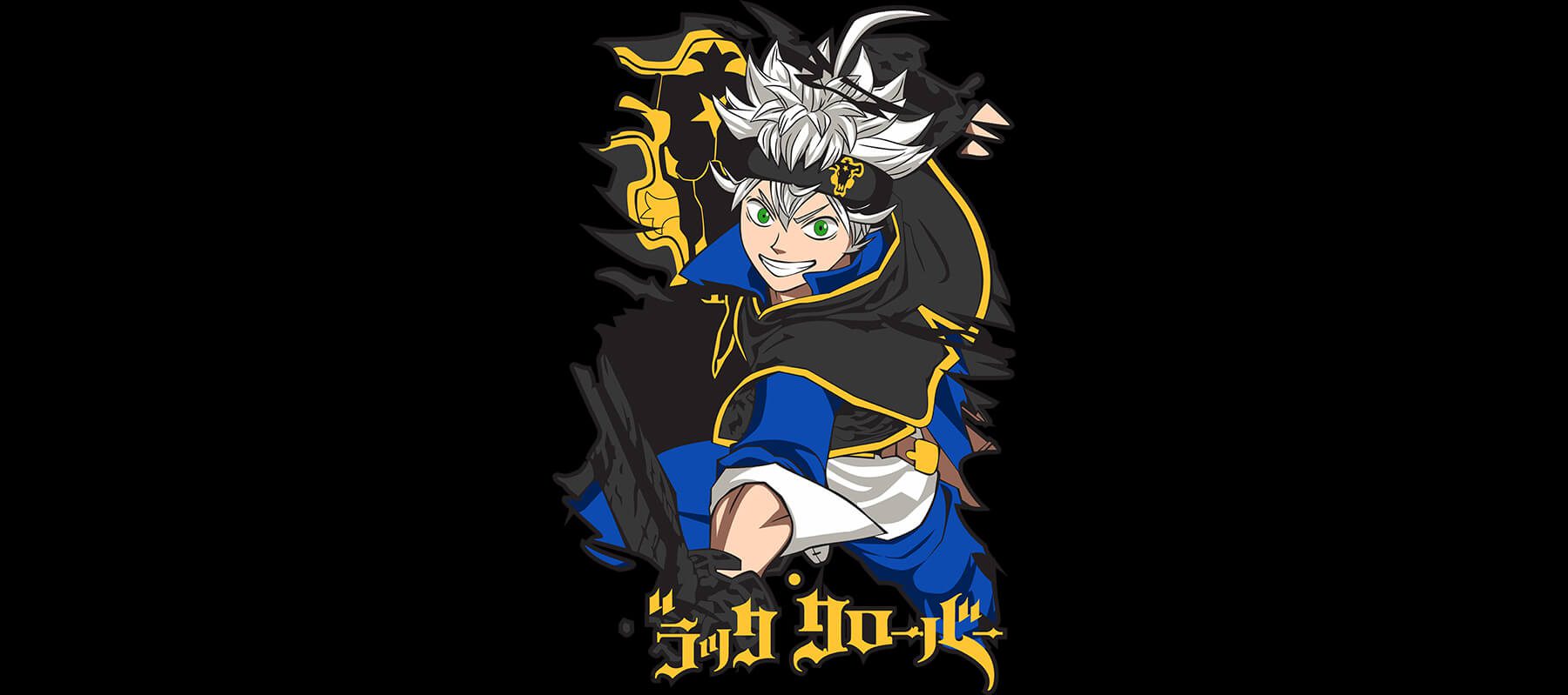 BANNER BLACK CLOVER