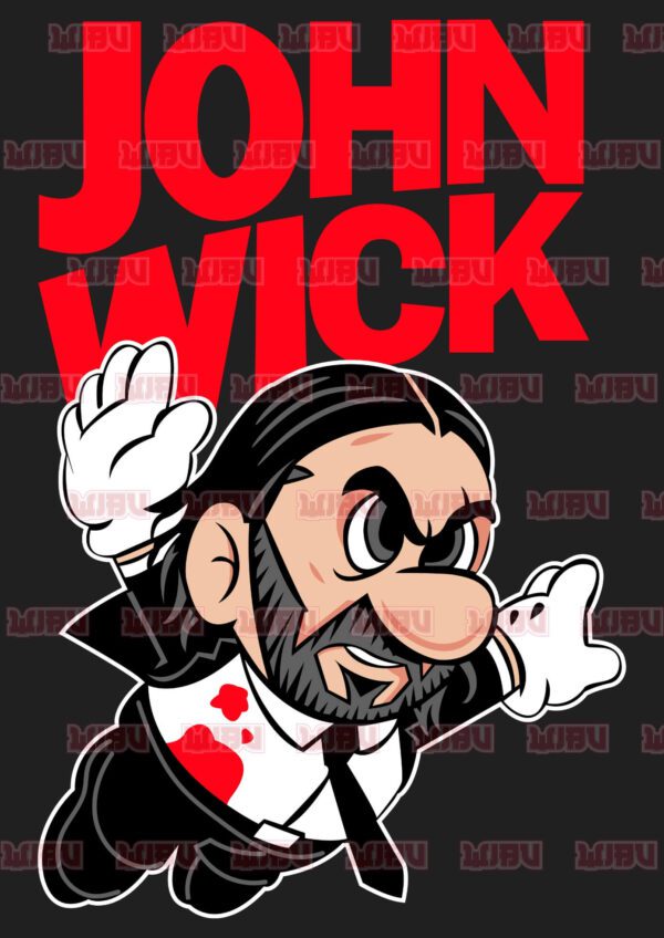 Super Mario Bros John Wick