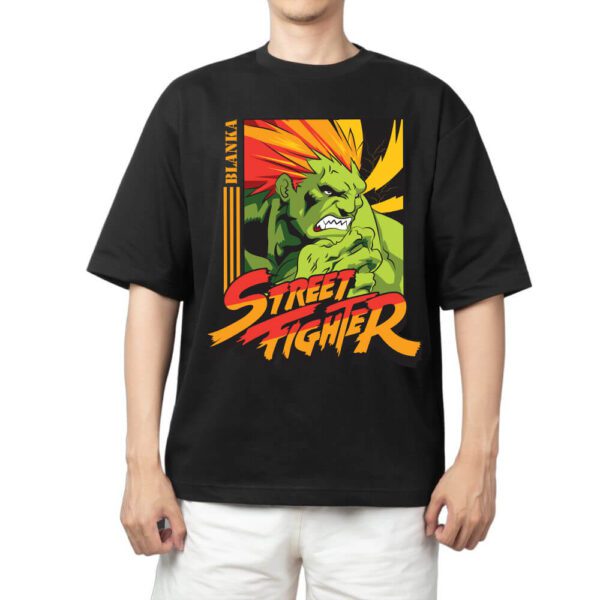 Áo thun Wibu Street Fighter Blanka 3