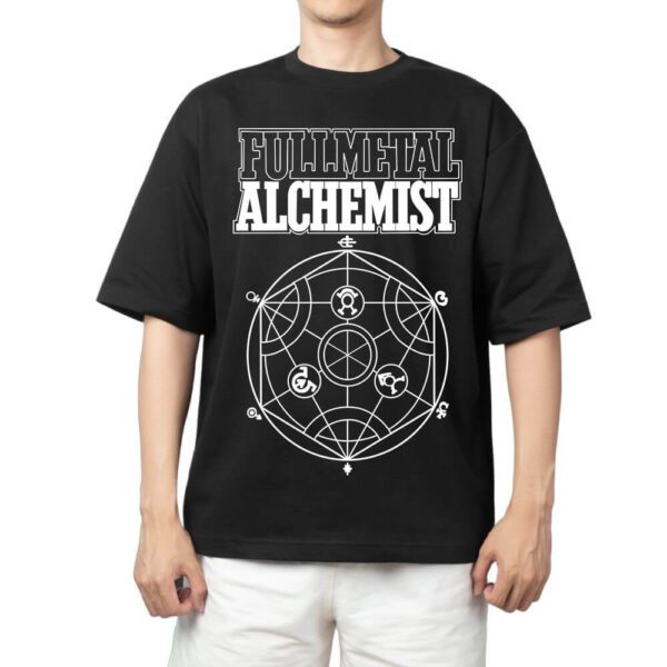 Áo thun Wibu Fullmetal Alchemist 8