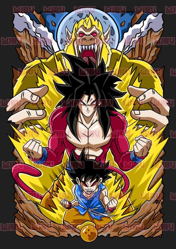 Dragon Ball Goku Super Saiyan 4
