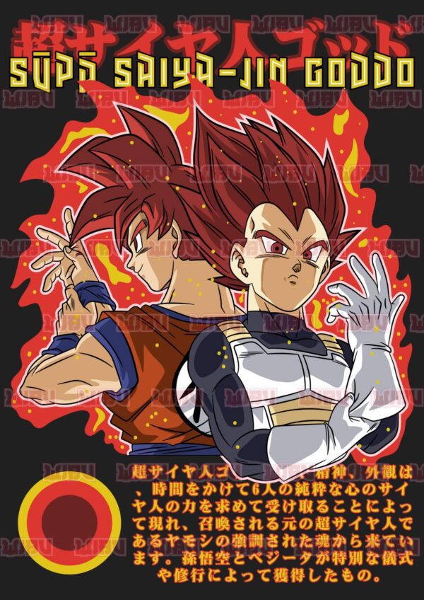 Dragon Ball Super Saiyan Gods