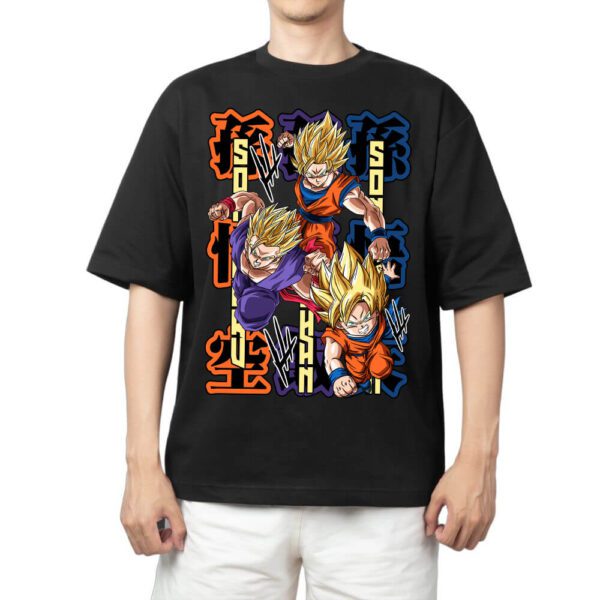 Áo thun Wibu Dragon Ball Goku, Gohan, Goten