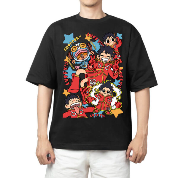 Áo thun Wibu One Piece Monkey D.Luffy Mini