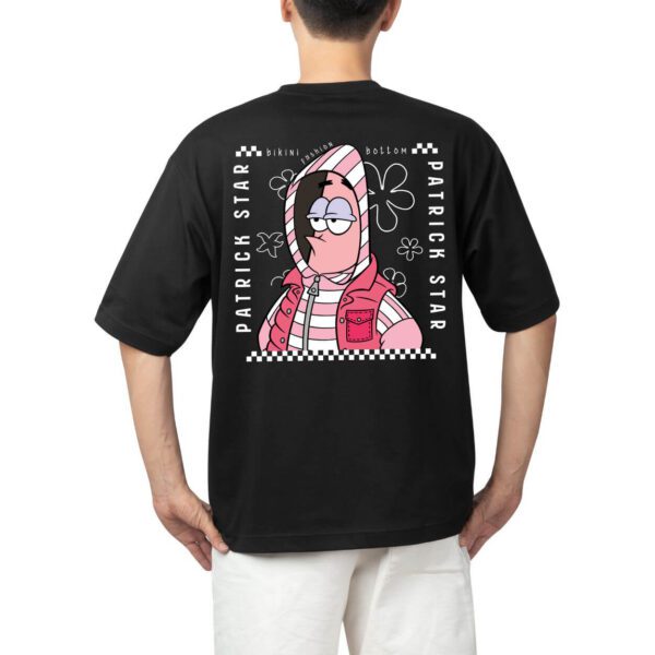 Áo thun Wibu Cartoon Patrick Star sau