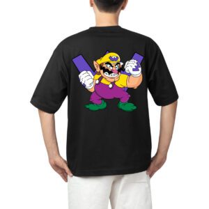 Áo thun Wibu Cartoon Wario sau