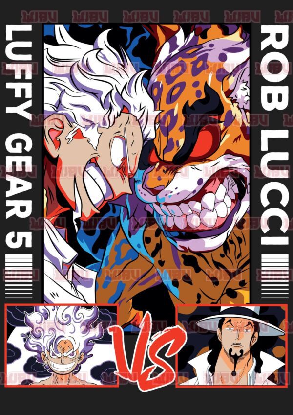 One Piece Gear 5 & Lucci