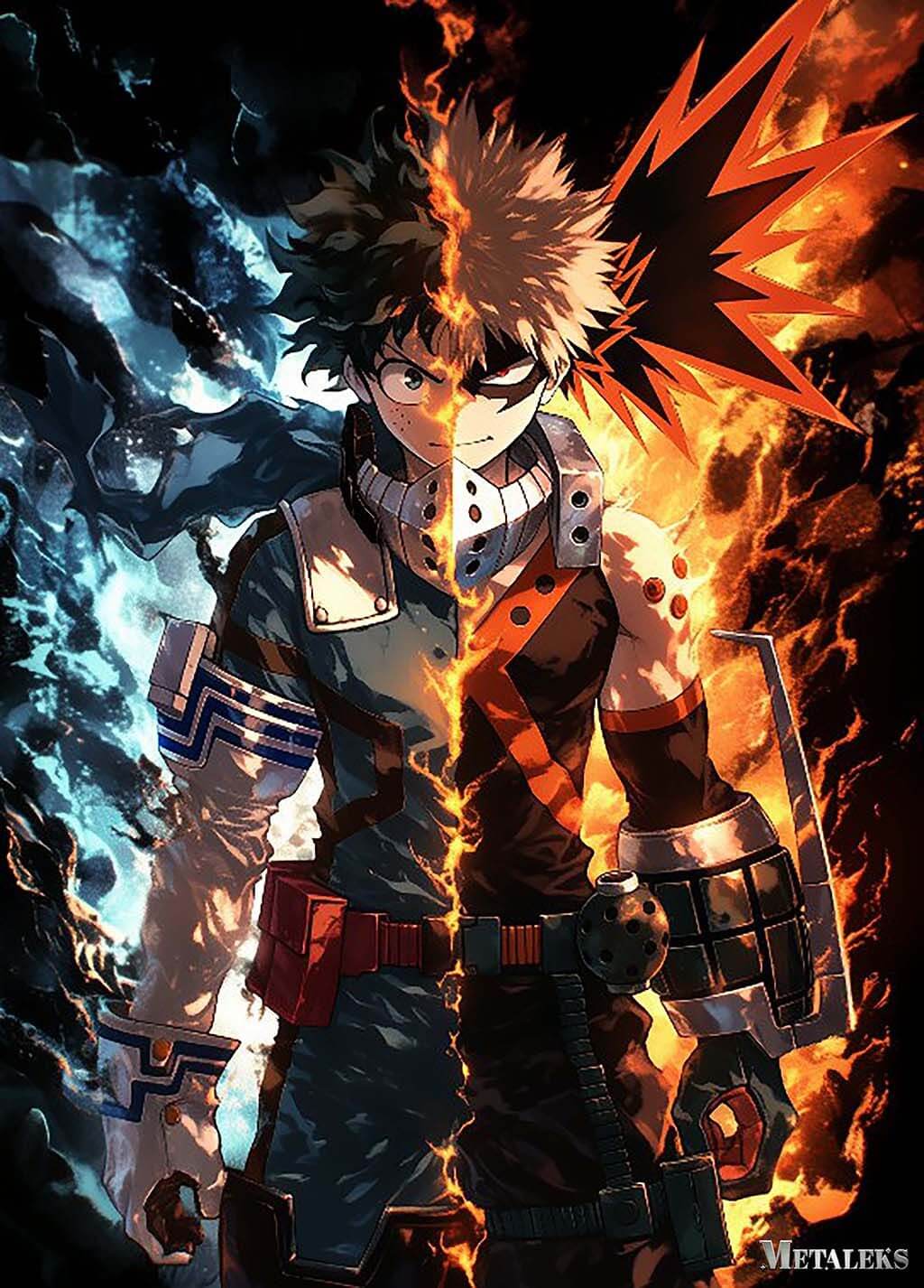 Bakugo vs Deku