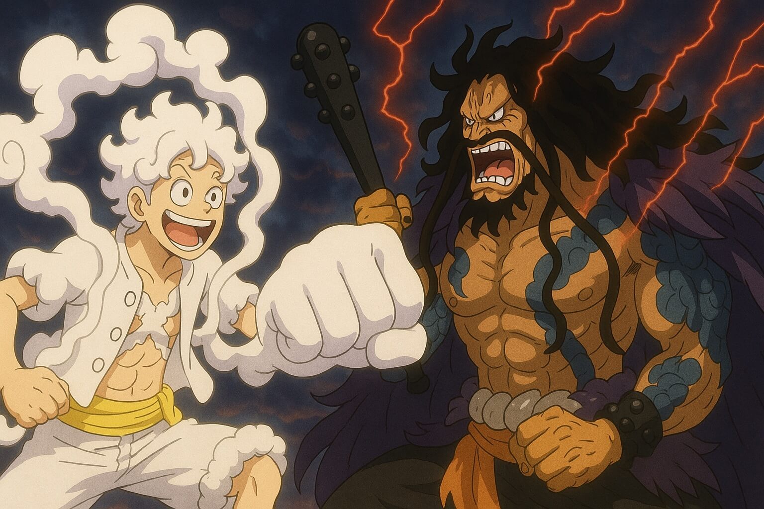 Luffy vs kaido