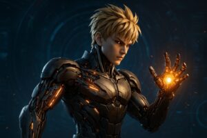 one punch man genos