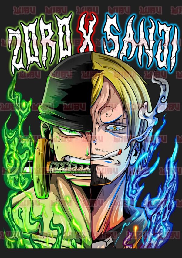One Piece Zoro vs Sanji