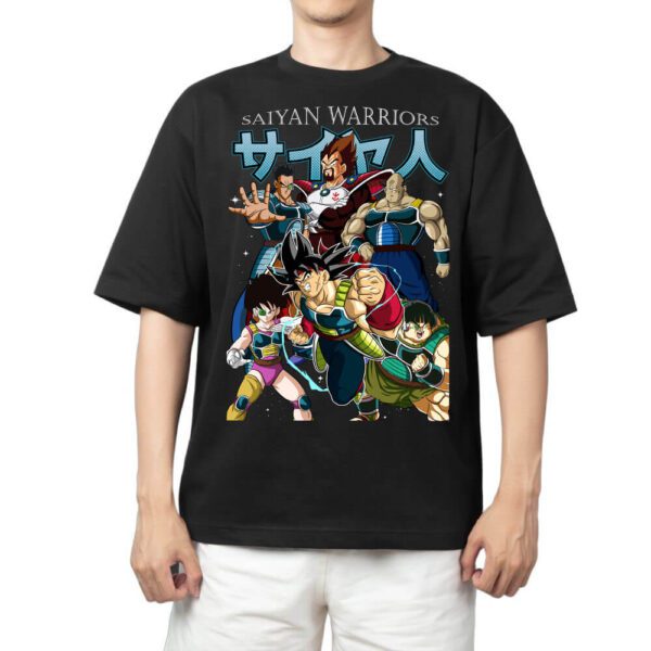 Áo thun Wibu Dragon Ball Saiyan Bardock